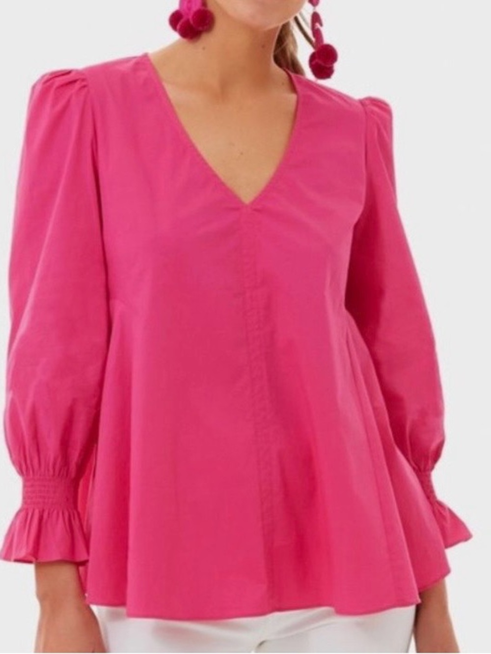 Tuckernuck Pomander Place Easton Blouse Pink